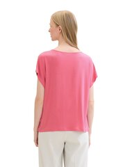 Tom Tailor женская футболка 1041542*15799, тёмно-розовый 4067672579636 цена и информация | Женские футболки | pigu.lt