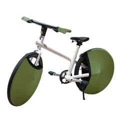 Защитный чехол для колес и руля Tech Zone, зеленый цена и информация | Другие аксессуары для велосипеда | pigu.lt