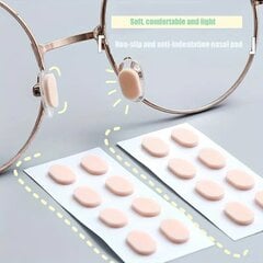 Neslystančios akinių nosies pagalvėlės Tech Zone, 16 vnt. kaina ir informacija | Akinių ir lęšių aksesuarai | pigu.lt