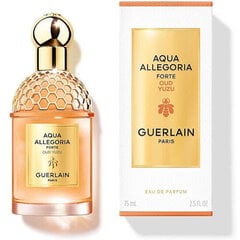 Парфюмированная вода Guerlain Aqua Allegoria Forte Oud Yuzu EDP для женщин, 2 мл цена и информация | Женские духи | pigu.lt