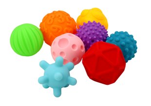 Sensorinių kamuoliukų rinkinys Huanger kaina ir informacija | Žaislai kūdikiams | pigu.lt