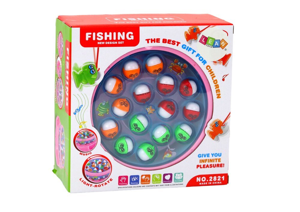 Arkadinis žvejybos žaidimas Lean Toys kaina ir informacija | Lavinamieji žaislai | pigu.lt