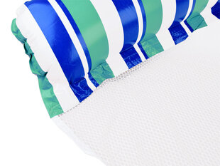 Надувной матрас для плавания - гамак, зеленый и синий цена и информация | Надувные и пляжные товары | pigu.lt