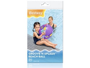 Paplūdimio kamuolys Bestway, violetinis, 51 cm kaina ir informacija | Vandens, smėlio ir paplūdimio žaislai | pigu.lt