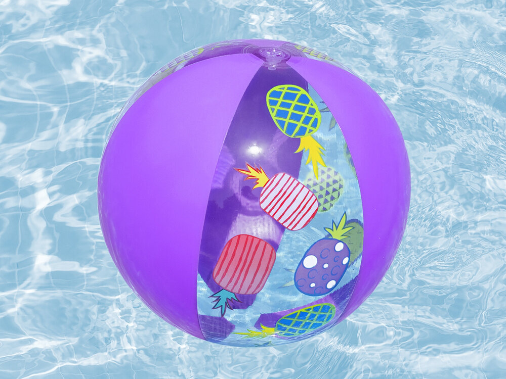 Paplūdimio kamuolys Bestway, violetinis, 51 cm цена и информация | Vandens, smėlio ir paplūdimio žaislai | pigu.lt
