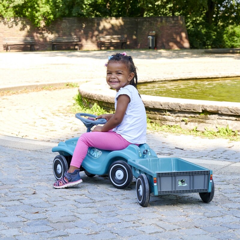 Paspiriamas automobilis su priekaba цена и информация | Žaislai kūdikiams | pigu.lt