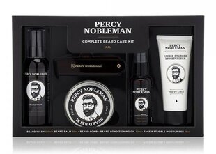 Prekė su pažeista pakuote.Barzdos priežiūros rinkinys vyrams Percy Nobleman Complete Beard Care Kit kaina ir informacija | Kvepalai ir kosmetika su pažeista pakuote | pigu.lt