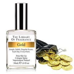Odekolonas The Library Of Fragrance Gold EDC moterims/vyrams, 30 ml kaina ir informacija | Kvepalai moterims | pigu.lt