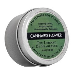 Kvapioji žvakė The Library Of Fragrance Cannabis Flower, 142 g цена и информация | Подсвечники, свечи | pigu.lt
