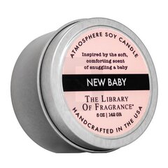 Kvapioji žvakė The Library Of Fragrance New Baby, 142 g цена и информация | Подсвечники, свечи | pigu.lt