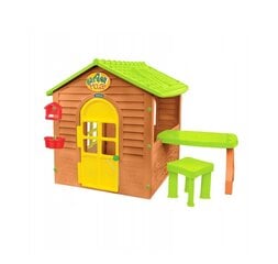 Plastikinis žaidimų namelis su staliuku ir kėde Mochtoys kaina ir informacija | Vaikų žaidimų nameliai | pigu.lt