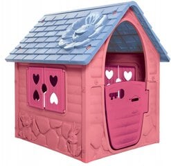 Игровой домик для детей, розовый цена и информация | Детские игровые домики | pigu.lt