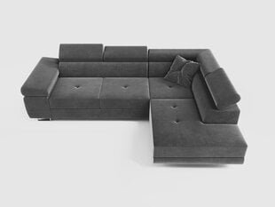 Kampinė sofa Tonny, pilka цена и информация | Угловые диваны | pigu.lt