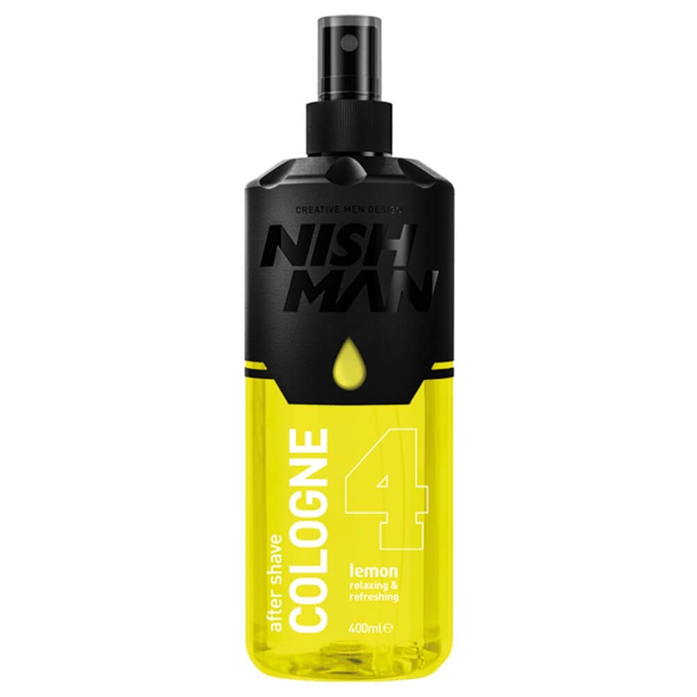 Losjonas po skutimosi Nishman After Shave Cologne N.4 Lemon vyrams, 400 ml цена и информация | Skutimosi priemonės ir kosmetika | pigu.lt