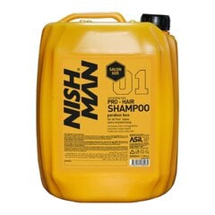 Plaukų šampūnas su keratinu Nishman Pro-Hair Shampoo, 5000 ml kaina ir informacija | Šampūnai | pigu.lt