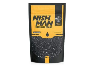 Depiliacinis vaškas graulėmis Nishman Hard Wax Beans Granul Wax Without Stripless, Black, 500 gr kaina ir informacija | Depiliacijos priemonės | pigu.lt