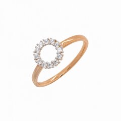 Золотое кольцо Moderni Juvelyrika цена и информация | Кольцо | pigu.lt