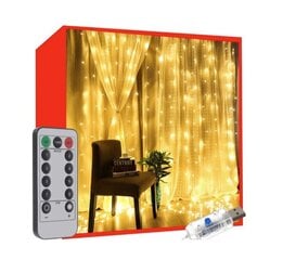 Kalėdinė girlianda 300 LED, 5.80m kaina ir informacija | Girliandos | pigu.lt