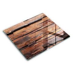 Stiklinė pjaustymo lenta Dekoratyvinės medienos lentos, 60x52 cm kaina ir informacija | Pjaustymo lentelės | pigu.lt