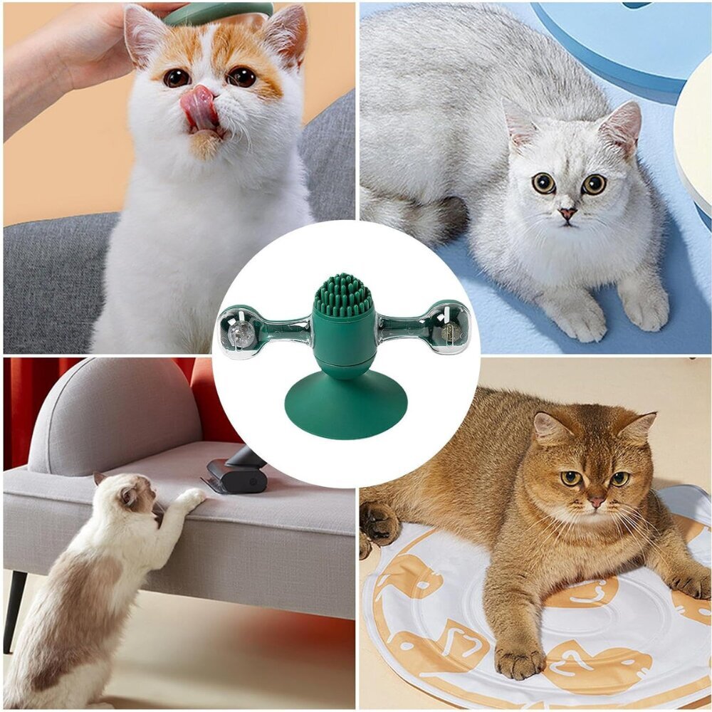 Žaislas katėms su katžole, žalias цена и информация | Žaislai katėms | pigu.lt
