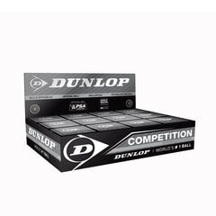 Мячи для сквоша Dunlop Competition, 12 шт. цена и информация | Сквош | pigu.lt