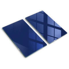 Stiklinė pjaustymo lenta Mėlyna spalva, 2x30x52 cm kaina ir informacija | Pjaustymo lentelės | pigu.lt