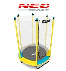 Батут Neo-Sport с сеткой 140 см. цена и информация | Батуты | pigu.lt
