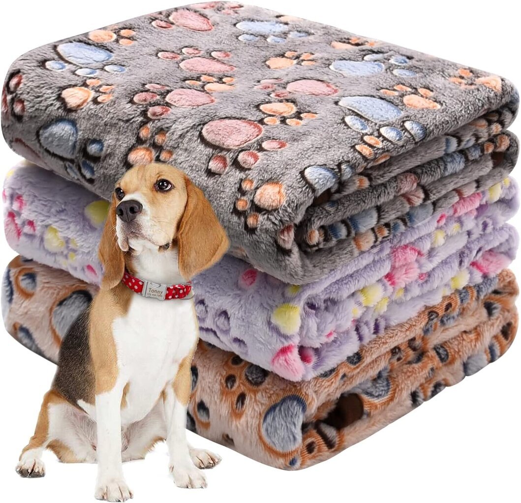 Vilnos antklodžių rinkinys šunims Awaytail, 3 vnt. цена и информация | Guoliai, pagalvėlės | pigu.lt