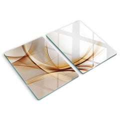 Stiklinė pjaustymo lenta Abstrakčios formos, 2x40x52 cm kaina ir informacija | Pjaustymo lentelės | pigu.lt