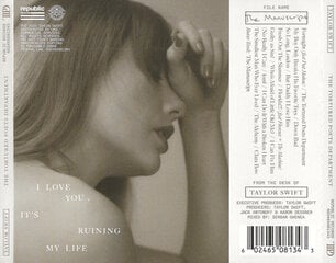 CD Taylor Swift The Tortured Poets Department цена и информация | Виниловые пластинки, CD, DVD | pigu.lt