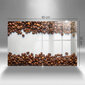 Stiklinė pjaustymo lenta Kavos pupelės, 2x40x52 cm kaina ir informacija | Pjaustymo lentelės | pigu.lt