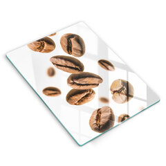 Stiklinė pjaustymo lenta Kavos pupelės, 40x52 cm kaina ir informacija | Pjaustymo lentelės | pigu.lt