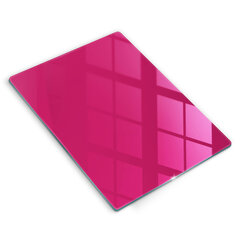 Stiklinė pjaustymo lenta Rožinė spalva, 40x52 cm kaina ir informacija | Pjaustymo lentelės | pigu.lt