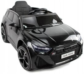 Vienvietis elektromobilis Audi RS6, juodas kaina ir informacija | Elektromobiliai vaikams | pigu.lt