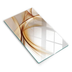 Stiklinė pjaustymo lenta Abstrakčios formos, 30x52 cm kaina ir informacija | Pjaustymo lentelės | pigu.lt