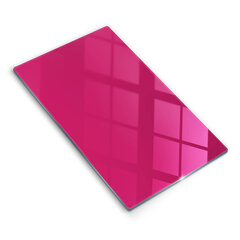 Stiklinė pjaustymo lenta Rožinė spalva, 30x52 cm kaina ir informacija | Pjaustymo lentelės | pigu.lt
