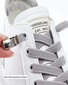 Electronics LV-939 elastiniai batų raišteliai be užrišimo, 2 vnt, pilki kaina ir informacija | Drabužių ir avalynės priežiūros priemonės | pigu.lt