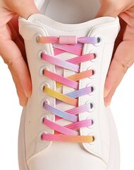 Эластичные шнурки без завязывания, Electronics LV-942, разноцветный, 1 шт цена и информация | Средства для ухода за одеждой и обувью | pigu.lt