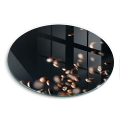 Stiklinė pjaustymo lenta Krintančios kavos pupelės, 30 cm kaina ir informacija | Pjaustymo lentelės | pigu.lt