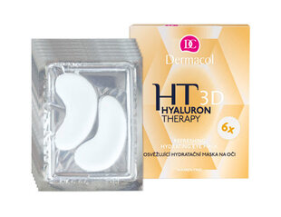 Крем для глаз Dermacol 3D Hyaluron Therapy Refreshing Eye Mask, 36 г цена и информация | Маски для лица, патчи для глаз | pigu.lt