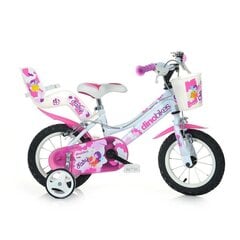 Prekė su pažeista pakuote. Dviratukas vaikams Dino Bikes Fairy 12", 126RSN-0502 kaina ir informacija | Sporto, laisvalaikio, turizmo prekės su pažeista pakuote | pigu.lt
