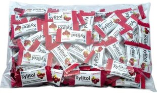 Kramtomoji guma Miradent Xylitol, spanguolių skonio, 200 g kaina ir informacija | Dantų šepetėliai, pastos | pigu.lt