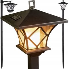 Светодиодный садовый светильник на солнечной батарее 155см, 1 шт. цена и информация | Уличные светильники | pigu.lt
