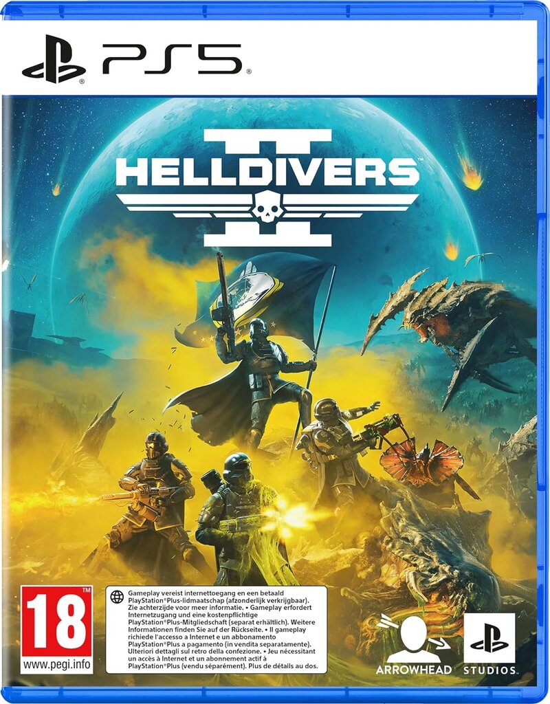 Компьютерная игра Helldivers 2 PS5 цена | pigu.lt