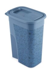 Maisto laikymo konteineris Rotho Flo Blue, 4,1 l, mėlynas kaina ir informacija | Dubenėliai, dėžės maistui | pigu.lt