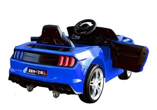Vienvietis vaikiškas elektromobilis BBH-718A, mėlynas kaina ir informacija | Elektromobiliai vaikams | pigu.lt