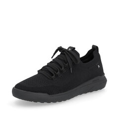 Туфли мужские для досуга Rieker U110300, черный цвет цена и информация | Мужские ботинки | pigu.lt