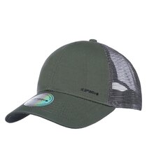 Icepeak unisex kepuraitė Hiram 58831-5*547, alyvuogių/ juodas 6438568124878 kaina ir informacija | Vyriški šalikai, kepurės, pirštinės | pigu.lt