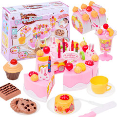 Vaikiškas gimtadienio tortas su priedais, įvairių spalvų kaina ir informacija | Žaislai mergaitėms | pigu.lt