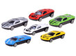 Sunkvežimis su automobiliais Die-Cast, įvairių spalvų kaina ir informacija | Žaislai berniukams | pigu.lt